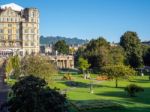 View Of The Empire Hotel In Bath Stock Photo