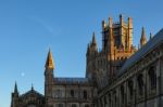 Ely, Cambridgeshire/uk - November 23 : Exterior View Of Ely Cath Stock Photo