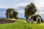 Calvary Church In St Georgen Im Attergau Stock Photo