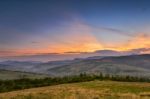 Carpathian Evening Stock Photo