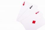 Three Aces Stock Photo