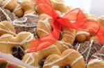 Biscuits Of Different Shapes Stock Photo