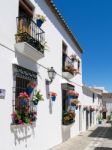 Estepona, Andalucia/spain - May 5 : Street Scene In Estepona Spa Stock Photo