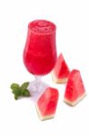 Watermelon Juice Stock Photo