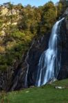 Aber Falls Stock Photo