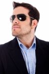 Man With Sunglasses Stock Photo