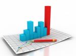 Business Graph Stock Photo