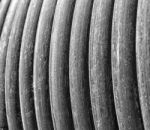 Electric Cable Closeup Stock Photo