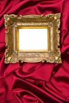 Gold Picture Frame Stock Photo