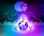 World Currencies Stock Photo