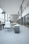 Open Space Office Interior Stock Photo