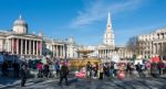 End Male Violence Towards Women Rally In Trafalgar Square Stock Photo