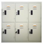 Metal Locker Stock Photo