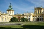 Wilanow Palace In Warsaw Poland Stock Photo