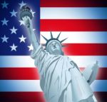 Statue Of Liberty Landmark Stock Photo