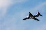 Bae Systems Hawk Aerial Display At Biggin Hill Airshow Stock Photo