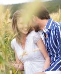 Beautiful Couple In Love Stock Photo