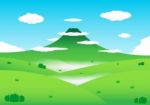 Nature Mountain Background Stock Photo