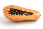 Papaya Fruit Stock Photo