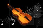 Violin Stock Photo