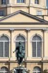 Statue Of Frederic The Great At The Charlottenburg Palace In Ber Stock Photo