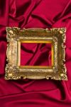 Gold Picture Frame Stock Photo