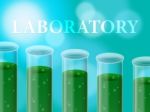 Laboratory Experiment Represents Analysis Examine And Assessment Stock Photo