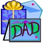 Dads Card Stock Photo