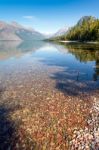 Lake Mcdonald Stock Photo