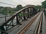 Historical Attractions In Thailand Bloody Train Line Stock Photo