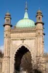 View Of The Royal Pavilion In Brighton Stock Photo