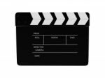 Clapperboard Stock Photo