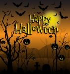 Halloween Background Stock Photo