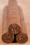 Genuine Cuban Cigars Stock Photo