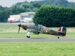 Hawker Hurricane Gzl P2921 Landing At Dunsfold Airfield Stock Photo