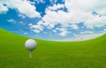 Golf Ball Stock Photo