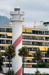 Marbella, Andalucia/spain - July 6 : View Of The Lighthouse In M Stock Photo