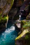 Avalanche Creek Stock Photo