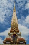 Pagoda Of Chalong Temple Stock Photo