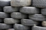 Car Tyres Stock Photo