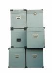 Metal Boxes Stock Photo