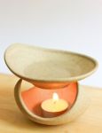 Aromatherapy Lamp And Candle Stock Photo