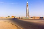 Road Monument In Sudan Stock Photo