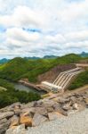 Srinakarin Dam Stock Photo