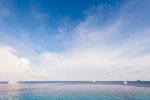 Background Sky And Clouds In The Summer Stock Photo