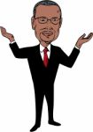 Ben Carson 2016 Republican Candidate Cartoon Stock Photo