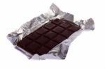 Dark Chocolate Bar Stock Photo