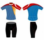 Cycling Vest Design Stock Photo