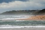 Alnmouth Estuary Stock Photo