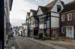 View Of Mermaid Hill In Rye East Sussex Stock Photo